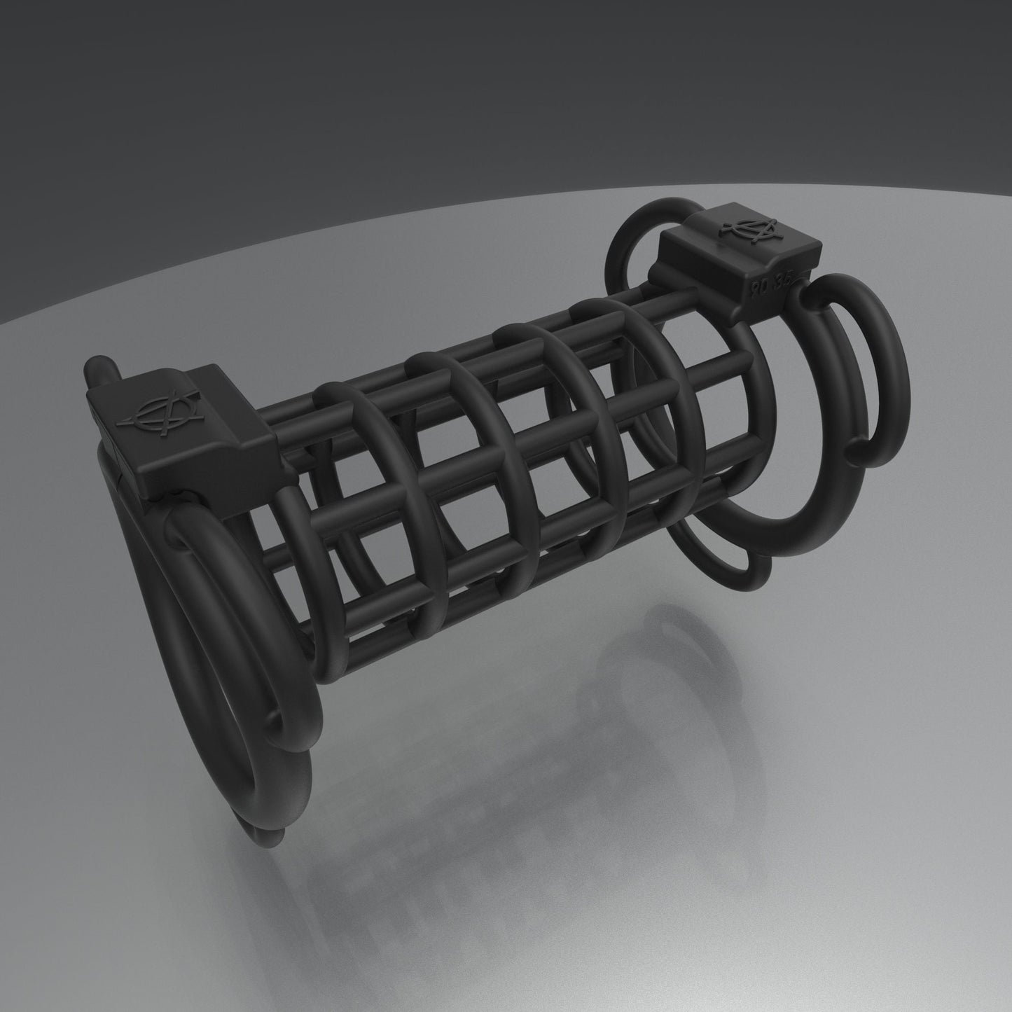 Alcatraz twin cage 90 35 ( cage only ) Black processed