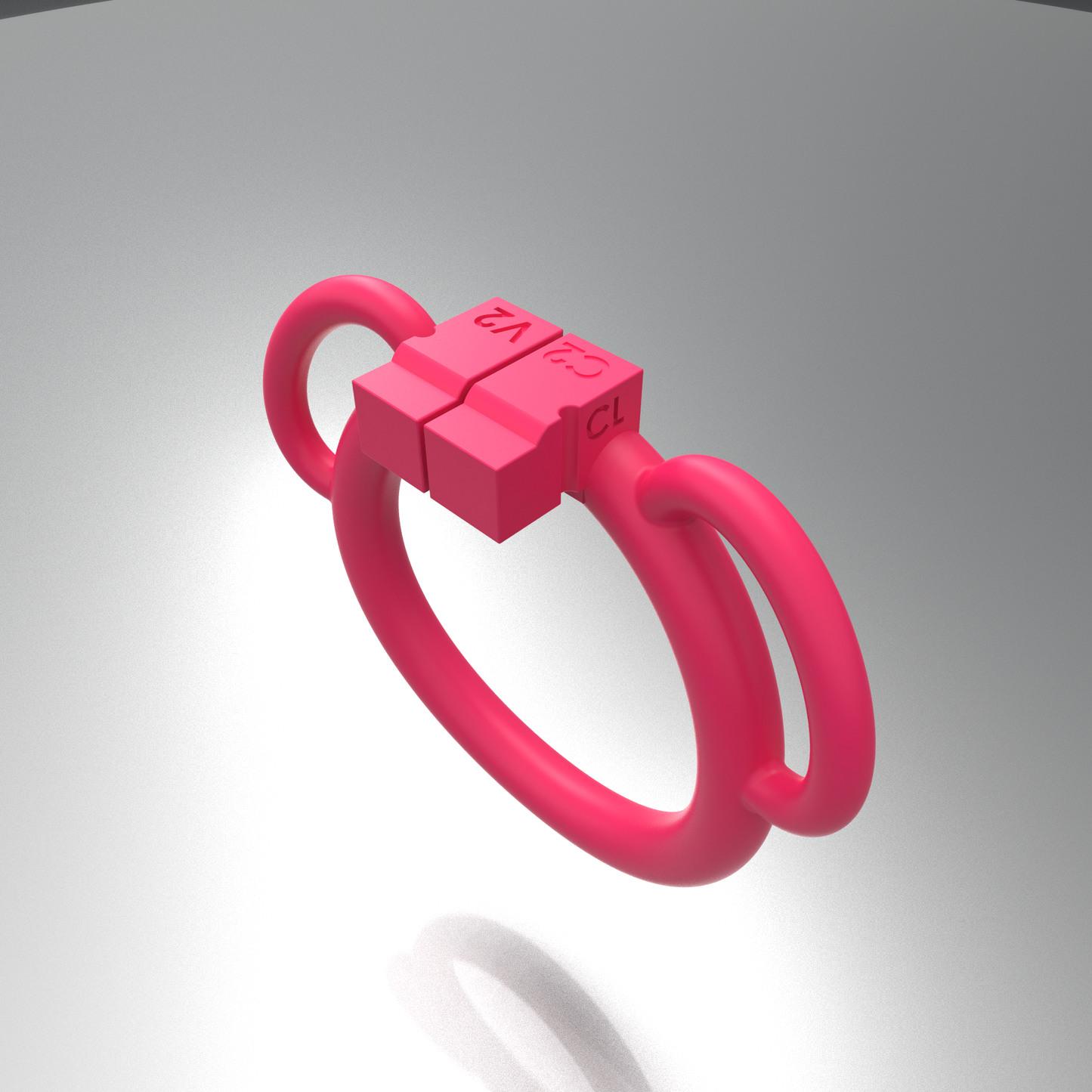 Customized Chastity Ring 48 C2 CLICK ( Ring only )