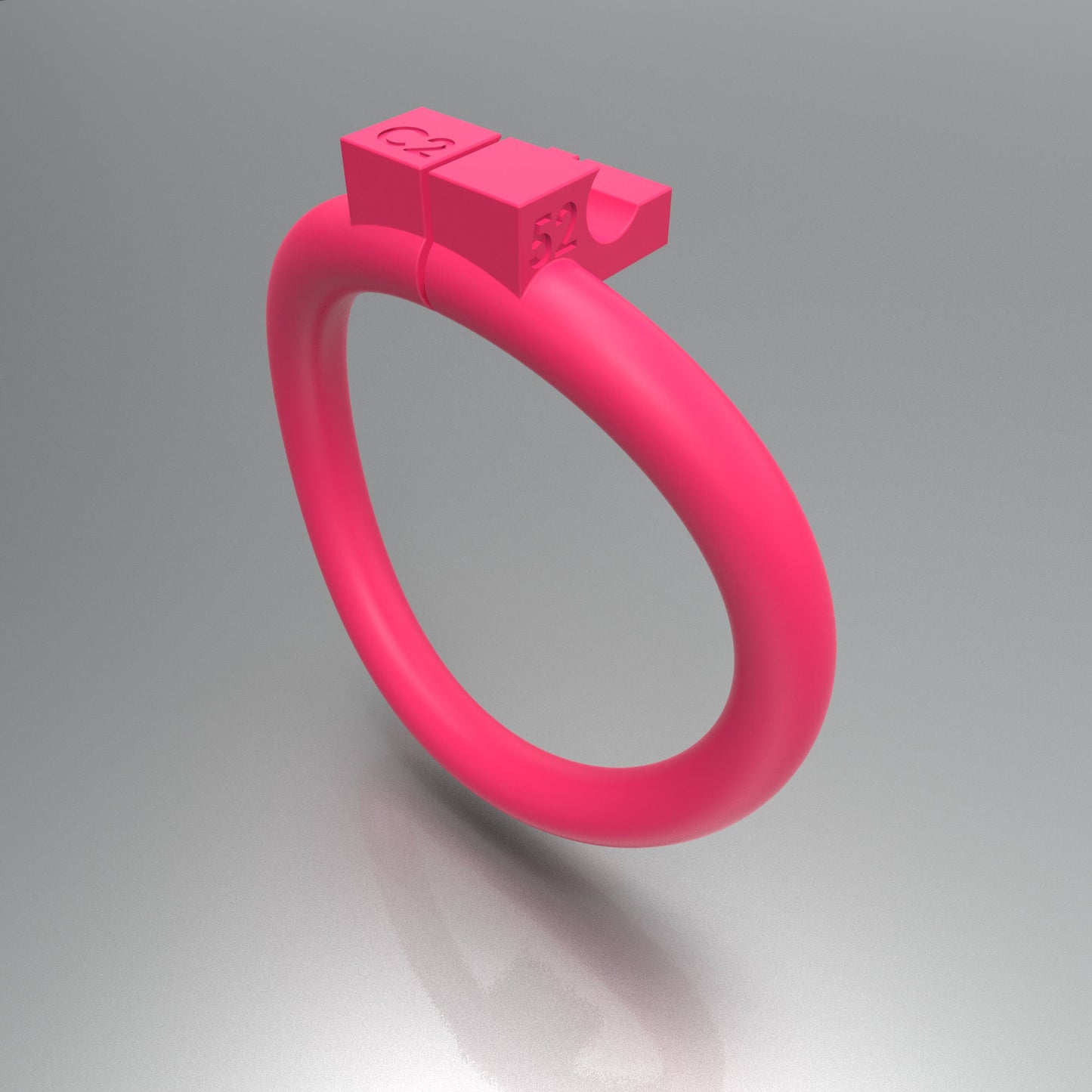 Customized Chastity Ring 52 C2 ( Ring only )