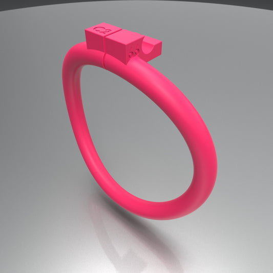 Customized Chastity Ring 66  C2 ( Ring only )