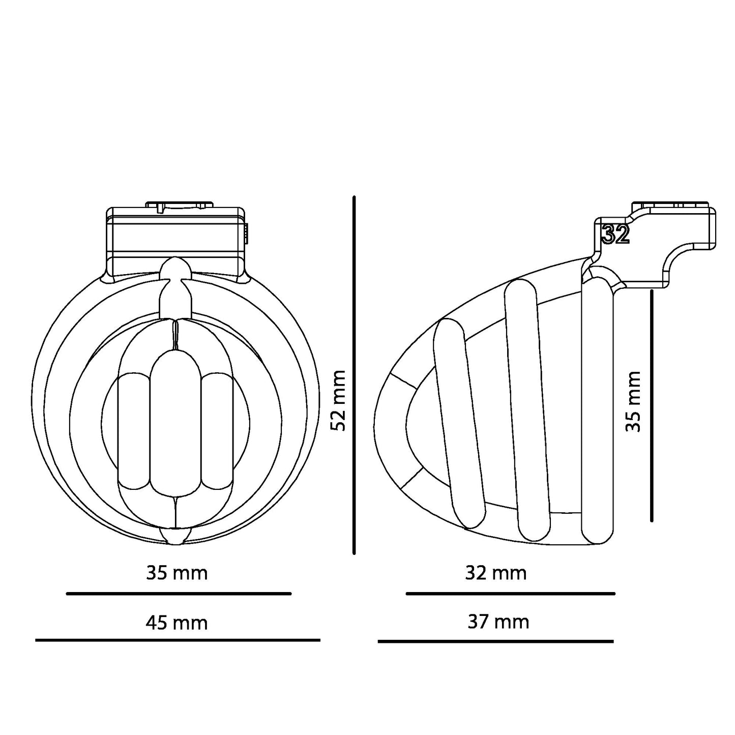 Alcatraz Cage 32 35  ( Cage Only ) Multicolored Customised Male Chastity