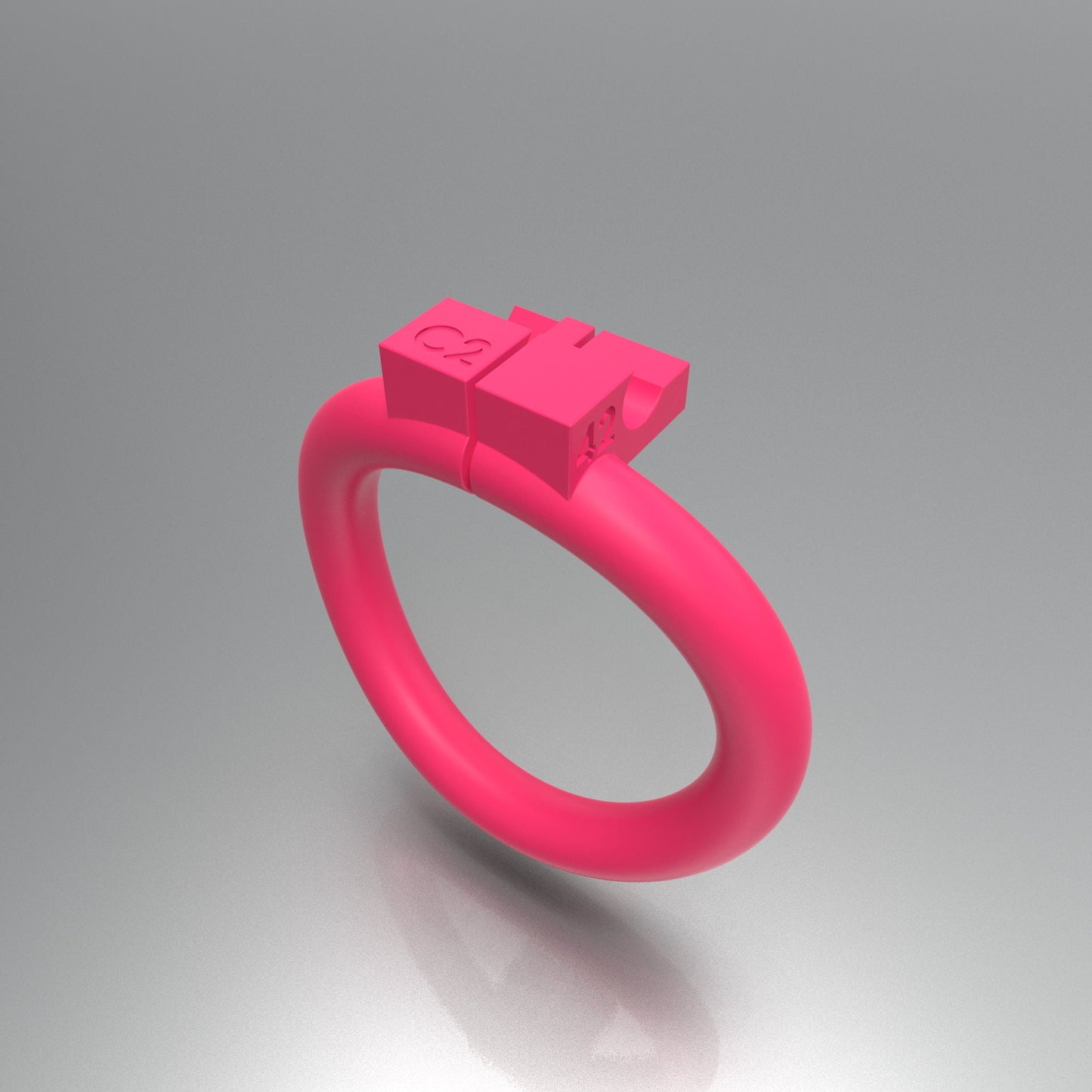 Customized Chastity Ring 42 C2 ( ring only )