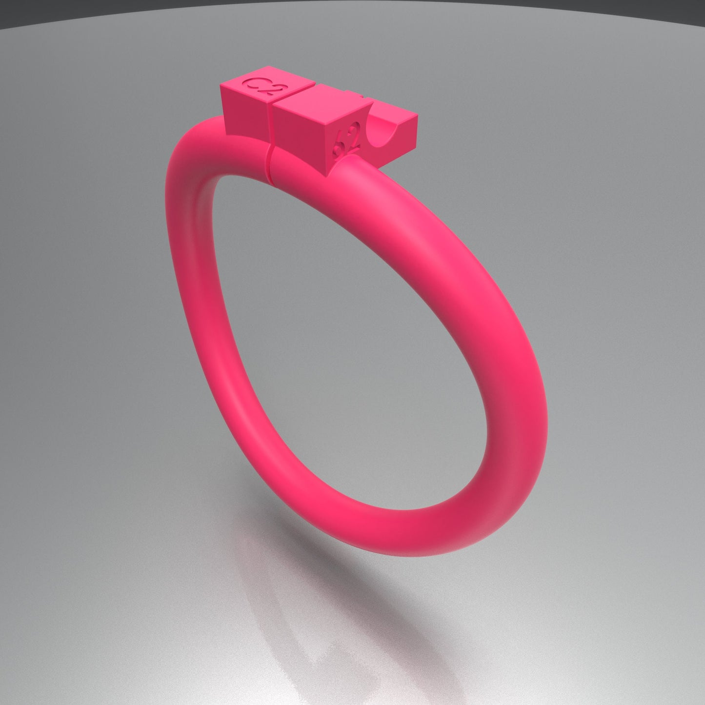 Customized Chastity Ring 62  C2 ( Ring only )