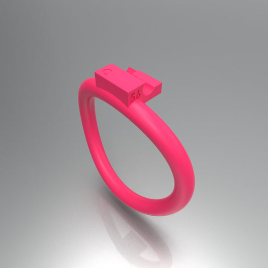 Customized Chastity Ring 56 C ( Ring only )