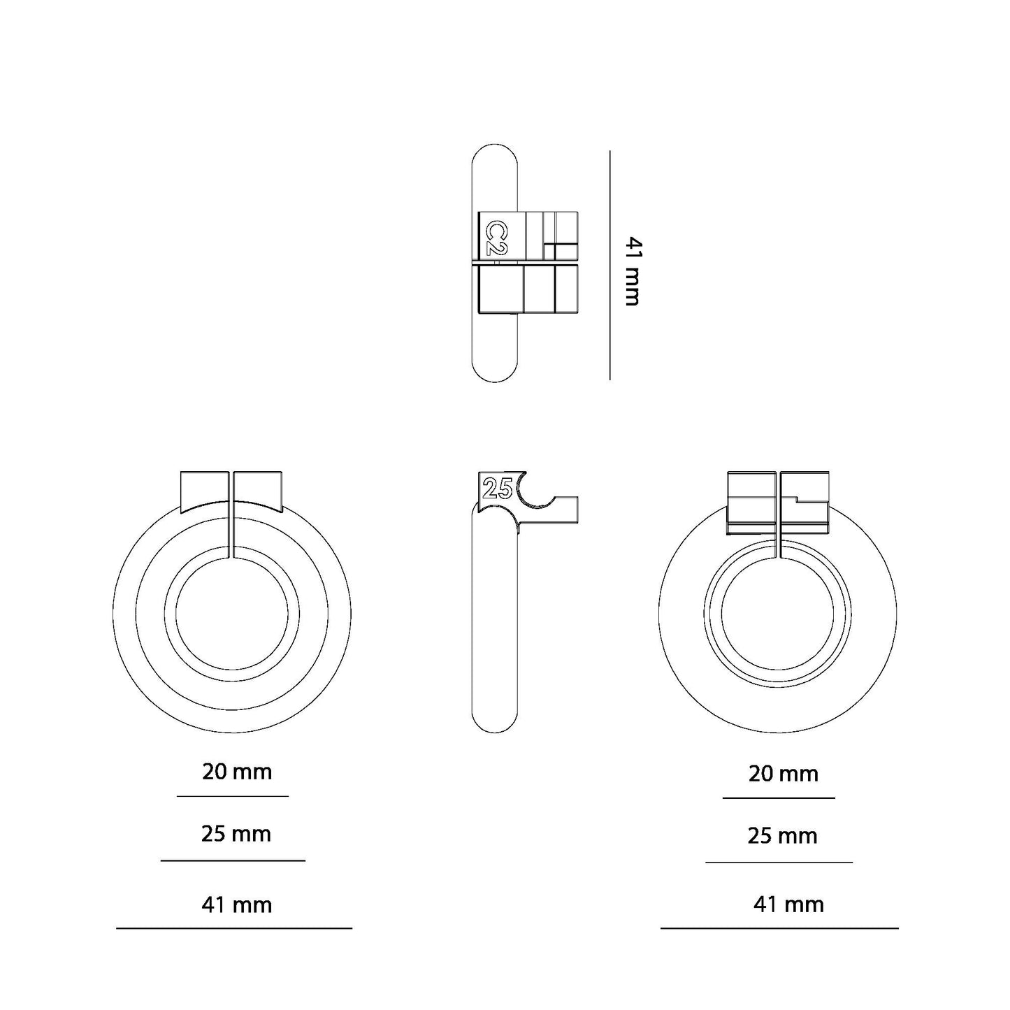 Trans Ring 25 B20 C2 ( ring only).