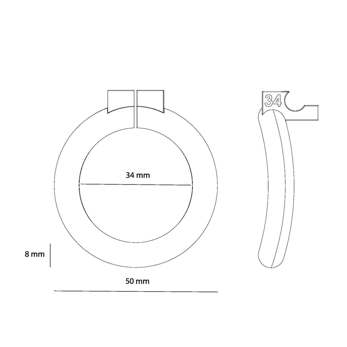 Ring 34 C2 ( Ring only ).